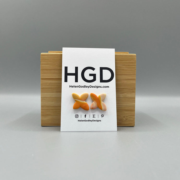 Large Polymer Clay Studs