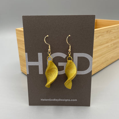 Polymer Clay Dangly Earrings – Twisters