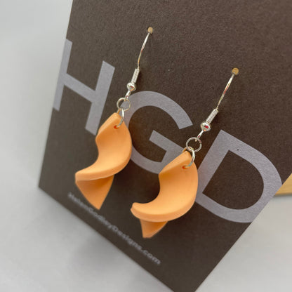 Polymer Clay Dangly Earrings – Twisters