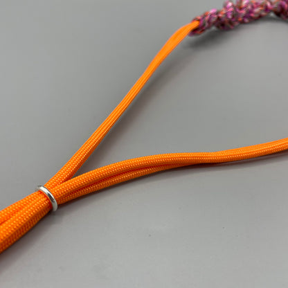 Paracord Macrame Necklace - Pink Camo