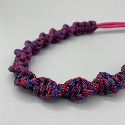 Paracord Macrame Necklace - Tartan